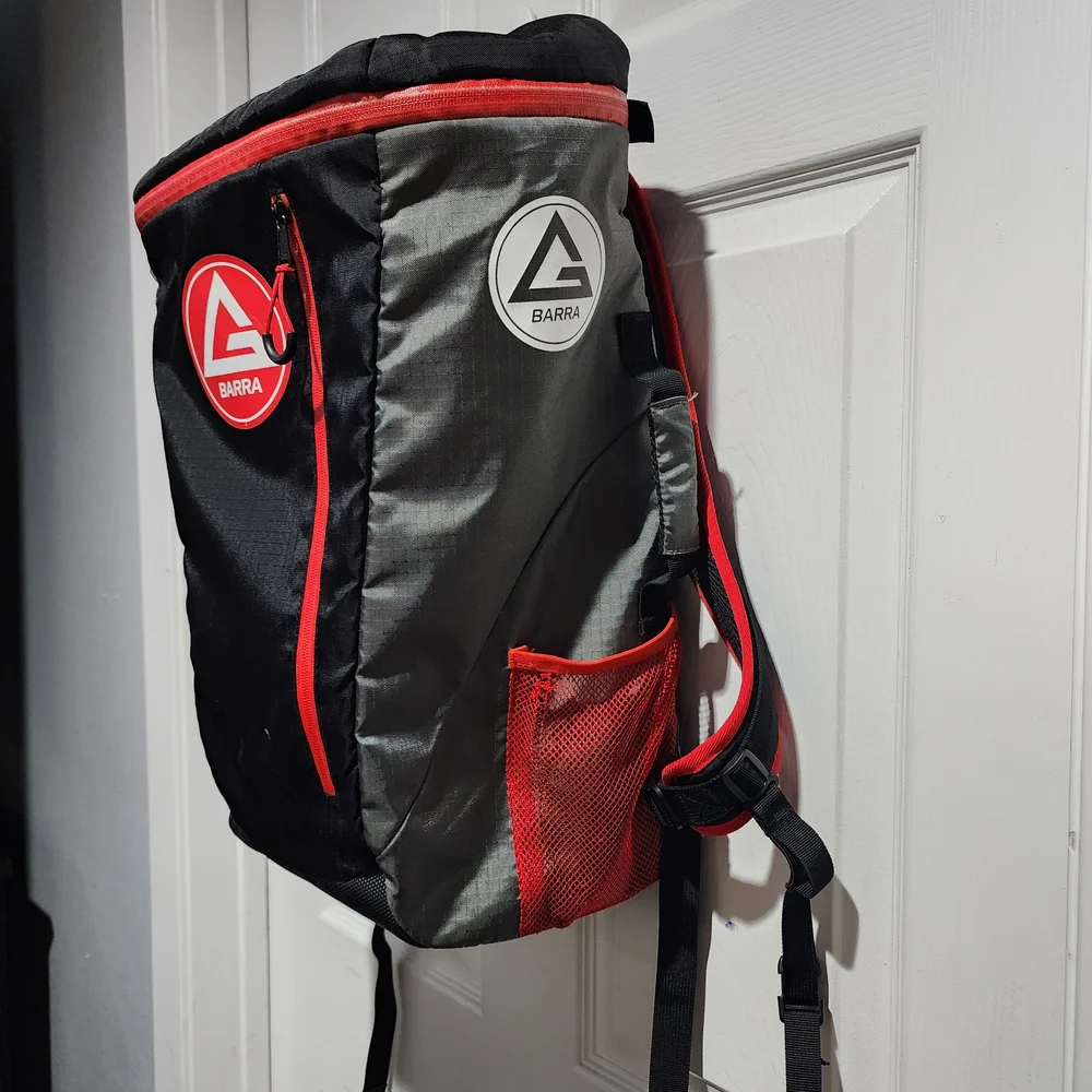 Black and Gray Jiu-Jitsu Backpack - Picture 3 of 13